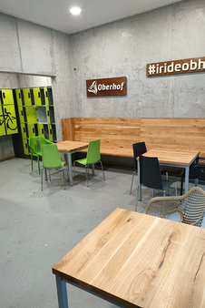 Neuer Aufenthaltsraum an der Talstation